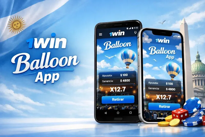 Balloon juego 1Win Argentina y las monedas